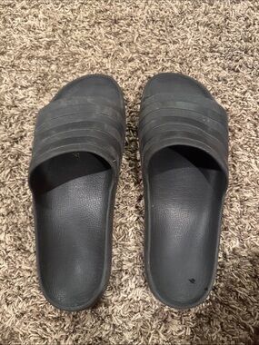 adidas Black Slide Sandals